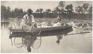 Das Auslegen des Bügelnetzes von Peter Henry Emerson
