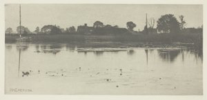Der Rand des Sees von Peter Henry Emerson
