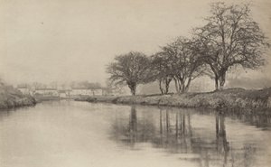 Das Dorf am Fluss, 1890-1891, gedruckt 1893
