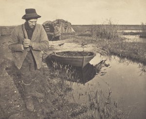 Das Schleppen des Schilfs von Peter Henry Emerson