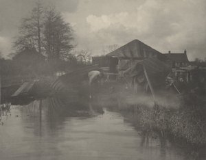 Ein Bootswerft in Norfolk von Peter Henry Emerson and T.F. Goodall