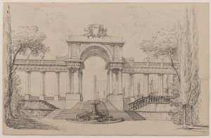 Architektonische Erhebung von Peter Hubert Des Vignes