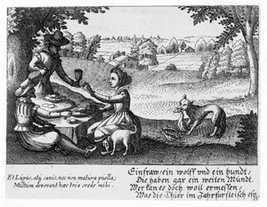 Ein Picknick, ca. 1650