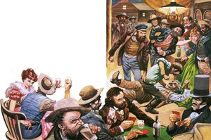 Ende des Gleislagers im Wilden Westen von Peter Jackson