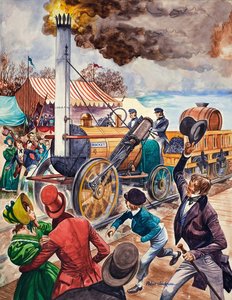 George Stephenson und die Rocket von Peter Jackson