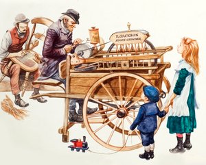 Messer-Schleifer des neunzehnten Jahrhunderts von Peter Jackson