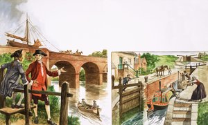 Es war einmal... Eine Brücke für Boote über einen Fluss bauen von Peter Jackson
