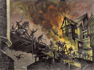 Die Schlacht von London Bridge von Peter Jackson