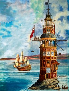 Der Erste Eddystone-Leuchtturm von Peter Jackson