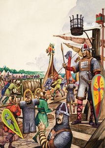 Die wunderbare Geschichte von Großbritannien: Die sächsischen Krieger und normannischen Eroberer von Peter Jackson