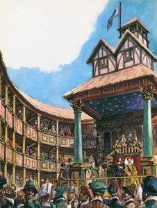 Theater in London zur Zeit von Königin Elisabeth I. von Peter Jackson