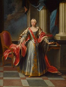 Porträt von Maria Anna Sophia von Sachsen 1728-1797, Kurfürstin von Bayern