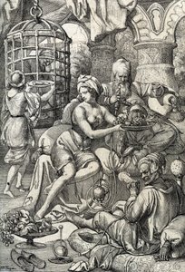 Sultan Bayezid I (oder Bajazet) von Peter Johann Nepomuck Geiger
