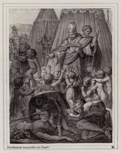 Zweite Belagerung Wiens durch die Türken von Peter Johann Nepomuk Geiger