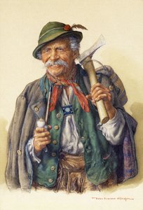 Holzfäller, Bergsteiger und Jäger
