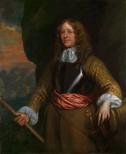 Flaggenmänner von Lowestoft: Admiral Sir John Lawson (gest. 1665) von Peter Lely