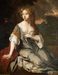 Porträt der ehrenwerten Mrs. Lucy Loftus, 1667 von Peter Lely