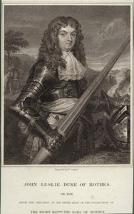 Porträt von John Leslie, Herzog von Rothes von Peter Lely