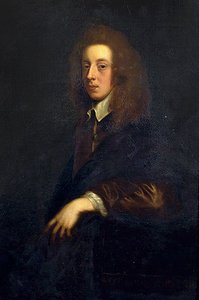Porträt des Dichters Waller (1606-87) von Peter Lely
