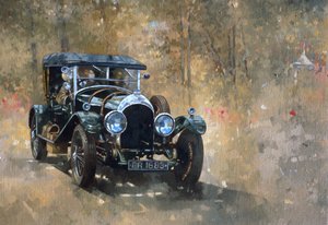 3-Liter-Bentley in Cottesbrooke von Peter Miller