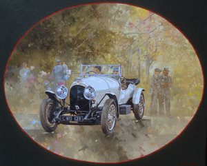3-Liter-Bentley in Kelmarsh von Peter Miller
