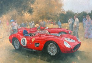 Ferrari, Ausflug nach Meadow Brook von Peter Miller