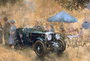 Gartenparty mit dem Bentley von Peter Miller