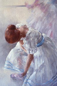 Sheila am Fenster