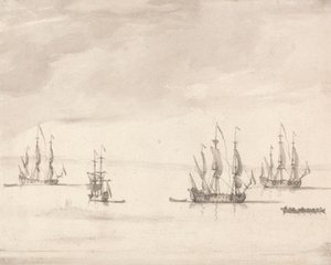 Kriegsschiffe vor Sheerness