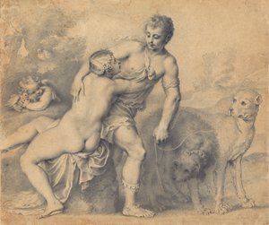 Venus und Adonis von Peter Oliver