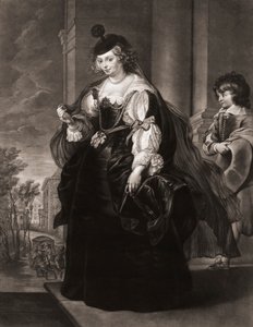 Helena Fourment oder Helene Fourment. Porträt.