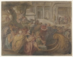Ankunft von Odysseus und Gefährten bei Circe von Peter Paul Rubens (possibly)