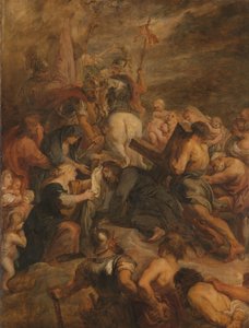 Christus auf dem Weg nach Golgatha von Peter Paul Rubens (workshop of)