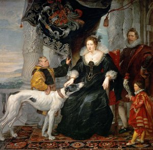 Alethea Howard, 13. Baroness Furnivall, Gräfin von Arundel 1585-1654, geb. Lady Alethea Talbot von Peter Paul Rubens