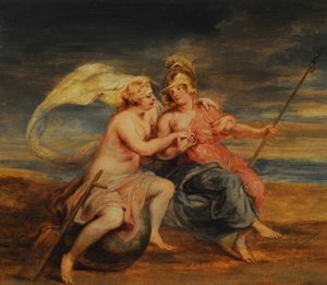 Allegorie von Glück und Tugend von Peter Paul Rubens