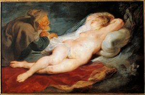 Angelica und der Einsiedler. Aus Orlando Furioso von Peter Paul Rubens