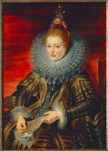 Porträt von Infantin Isabella Clara Eugenia von Habsburg von Peter Paul Rubens