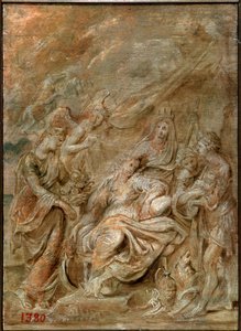 Geburt des Dauphin, Louis XIII, 1622 von Peter Paul Rubens