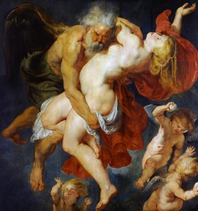 Boreas entführt Oreithya von Peter Paul Rubens