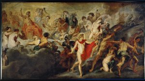 Rat der Götter über die spanischen Ehen von Peter Paul Rubens