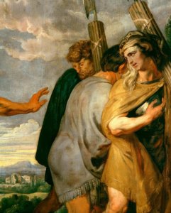 Decius Mus nimmt Abschied von den Liktoren von Peter Paul Rubens