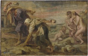 Deukalion und Pyrrha, ca. 1636 von Peter Paul Rubens