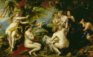 Diana und Kallisto, ca. 1638-40 von Peter Paul Rubens