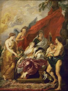 Die Geburt Ludwigs XIII von Peter Paul Rubens