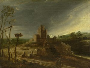 Die Landschaft mit dem Galgen von Peter Paul Rubens