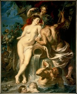 Die Verbindung des Wassers mit der Erde von Peter Paul Rubens