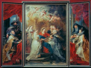 Die hl. Jungfrau erscheint dem hl. Ildefonso von Peter Paul Rubens