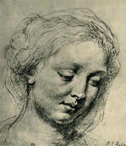 Kopf einer Frau, ca. 1630, 1943