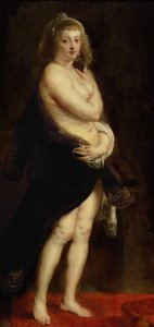 Helena Fourment in einem Pelzmantel