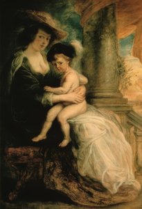 Helene Fourment mit ihrem erstgeborenen Sohn Frans von Peter Paul Rubens